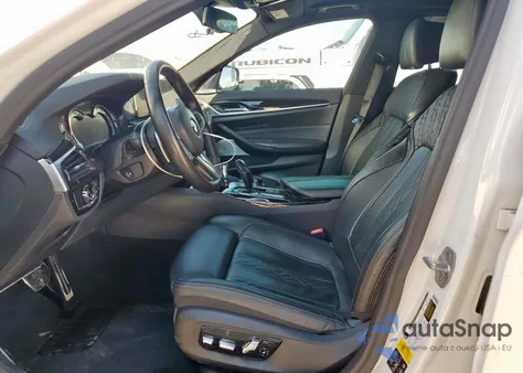 2018 BMW M550Xi from USA, damaged, VIN WBAJB9C54JB0346